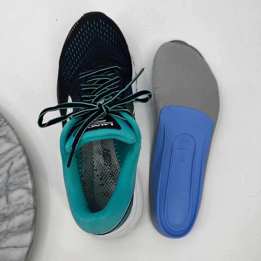 Brooks Launch 5 Running Shoes Womens 9 Blue Breathable Lightweight Mesh *READ - Picture 11 of 13